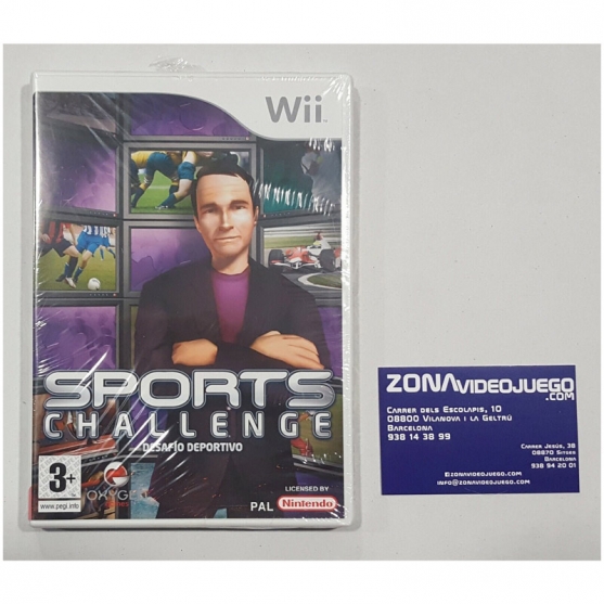 Sports Challenge Desafío Deportivo, Nintendo Wii, Pal-Esp
