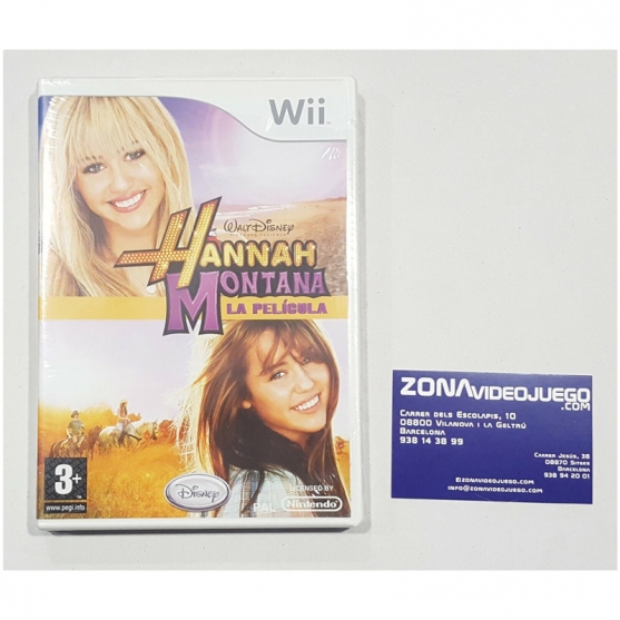 Hannah Montana La película, Nintendo Wii, Pal-Esp