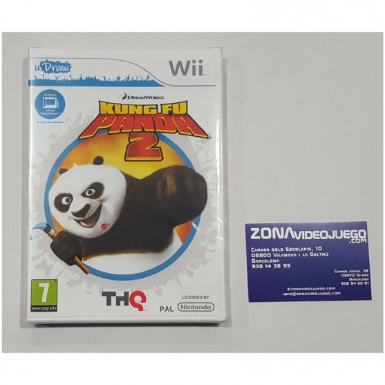 U Draw Kung Fu Panda 2, Nintendo Wii, Pal-Esp
