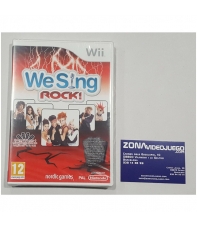 We sing ROCK!, Nintendo Wii, Pal-Esp