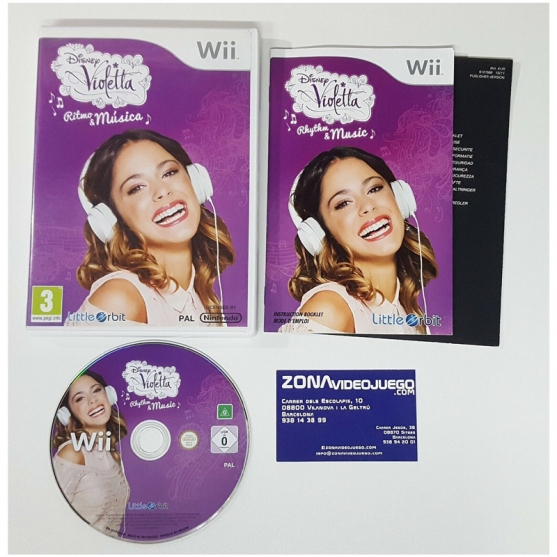 Disney Violetta, Nintendo Wii, Pal-Esp