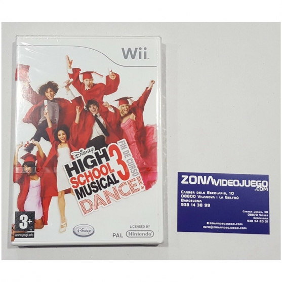 High School Musical 3 Dance!, Nintendo Wii, Pal-Esp