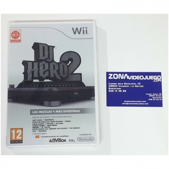 Dj Hero 2, Nintendo Wii, Pal-Eur