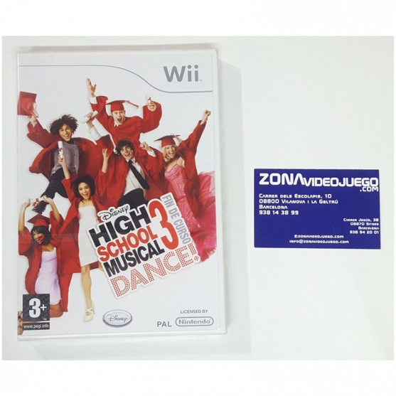 Disney High School Musical 3 Dance!, Nintendo Wii, Pal-Eur