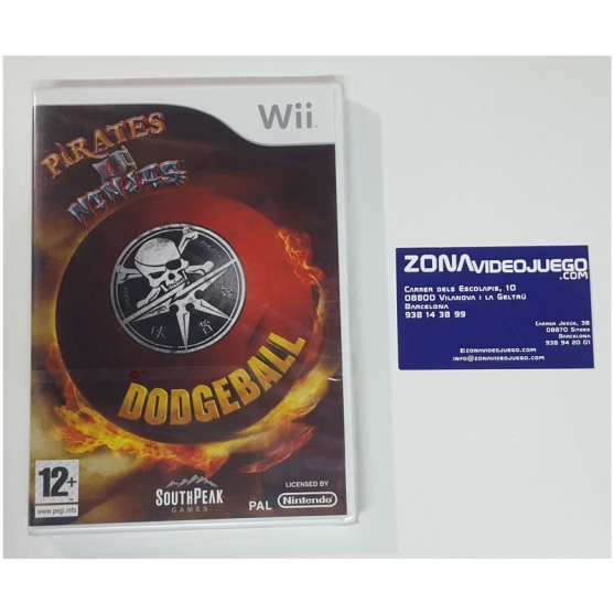 Pirates Vs Ninjas Dodgeball, Nintendo Wii, Pal-Eur