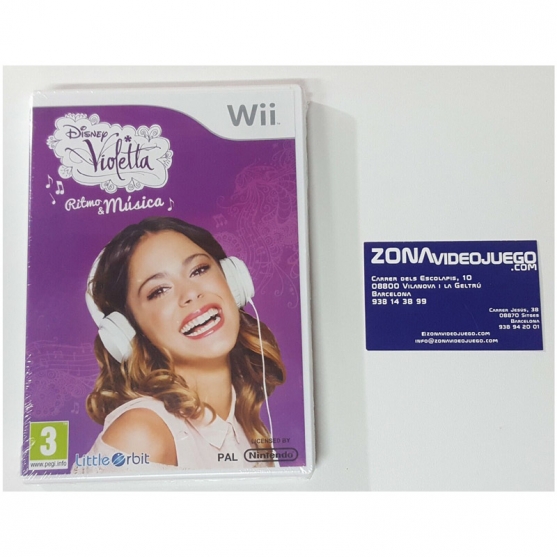 Disney Violetta, Nintendo Wii, Pal-Esp
