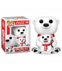 Pop! Ad Icons Coca-Cola Polar Bear With Cub 241 Coca-Cola