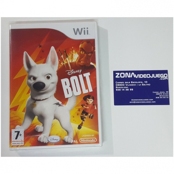 Disney Bolt, Nintendo Wii, Pal-Esp