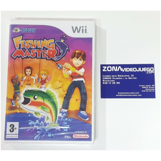 Fishing Master, Nintendo Wii, Pal-Esp