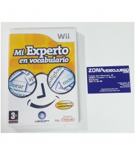Mi Experto en Vocabulario, Nintendo Wii, Pal-Esp
