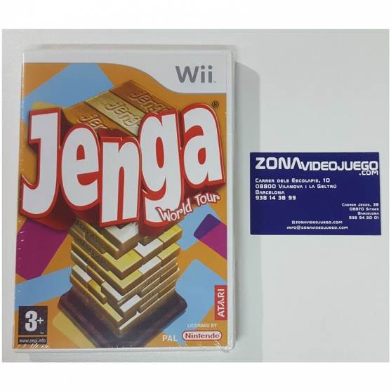 Jenga World Tour, Nintendo Wii, Pal-Esp