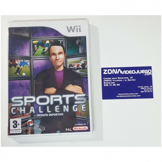 Sports Challenge Desafío Deportivo, Nintendo Wii, Pal-Esp