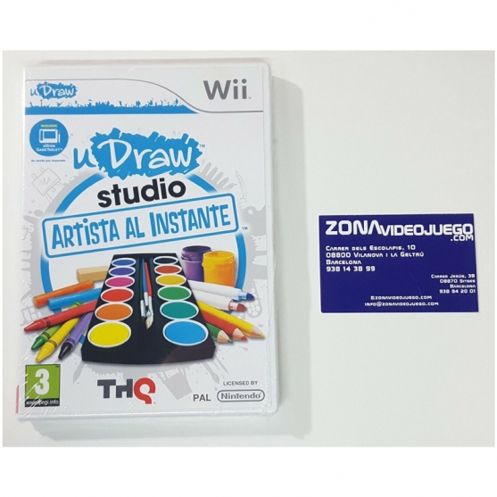 U Draw Studio Artista al Instante, Nintendo Wii, Pal-Esp