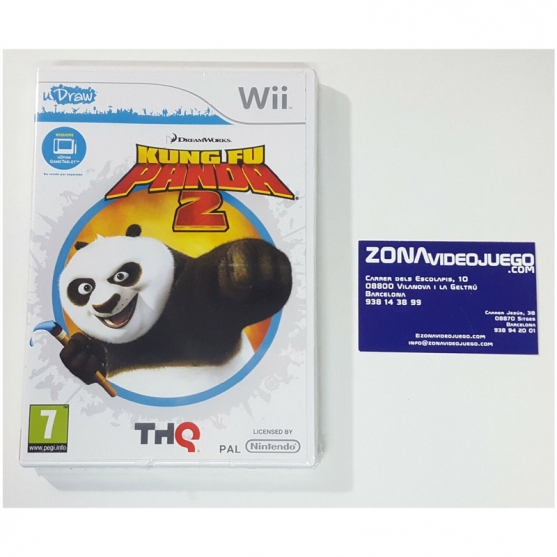 U Draw Kung Fu Panda 2, Nintendo Wii, Pal-Esp