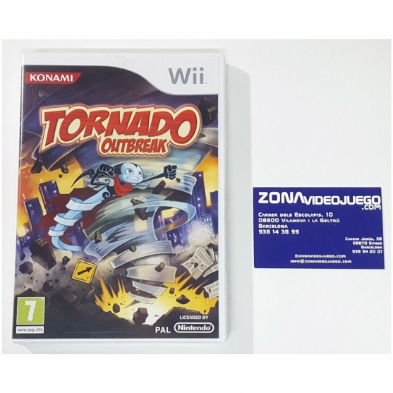 Tornado Outbreak, Nintendo Wii, Pal-Esp