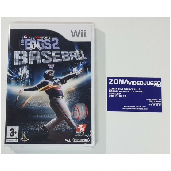 2k Sports The Bigs 2 Baseball, Nintendo Wii, Pal-Esp