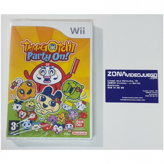 Tamagotchi Party On!, Nintendo Wii, Pal-Esp