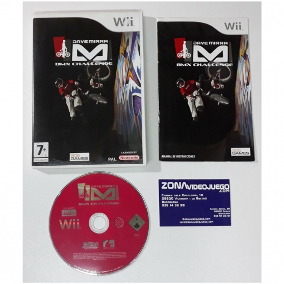 Dave Mirra Bmx Challenge, Nintendo Wii, Pal-Esp