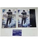 Caja y Manual Call of duty world at war, Nintendo Wii, Pal-Esp. NO JUEGO.