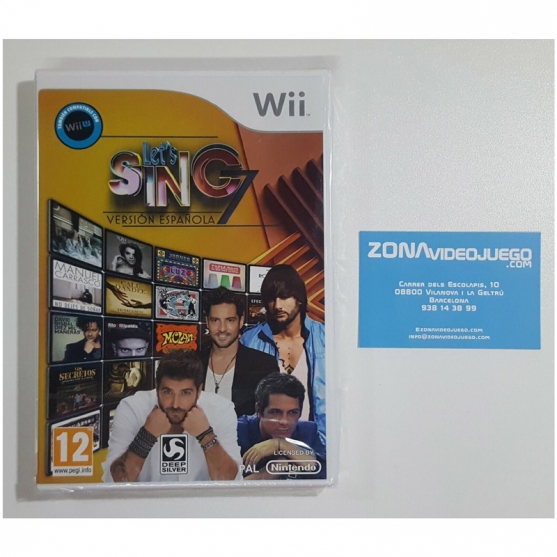 Let's Sing 7 Versión Española, Nintendo Wii, Pal-Esp