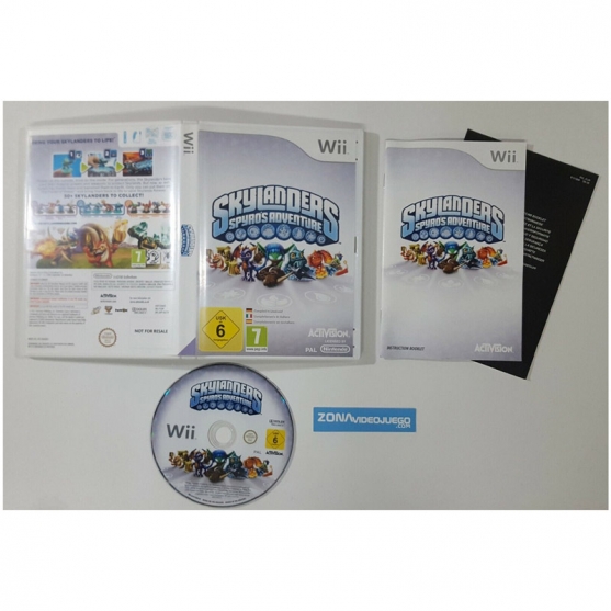 Skylanders Spyro's Adventure, Nintendo Wii, Pal-Esp