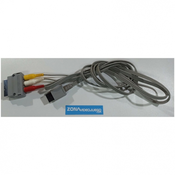 Cable Av (Audio Video) Rca, Nintendo Wii, Original Nintendo. RVL-009