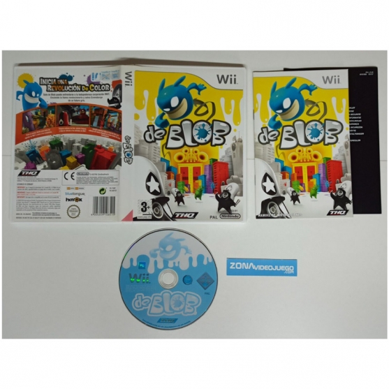 De Blob, Nintendo Wii. Pal-Esp