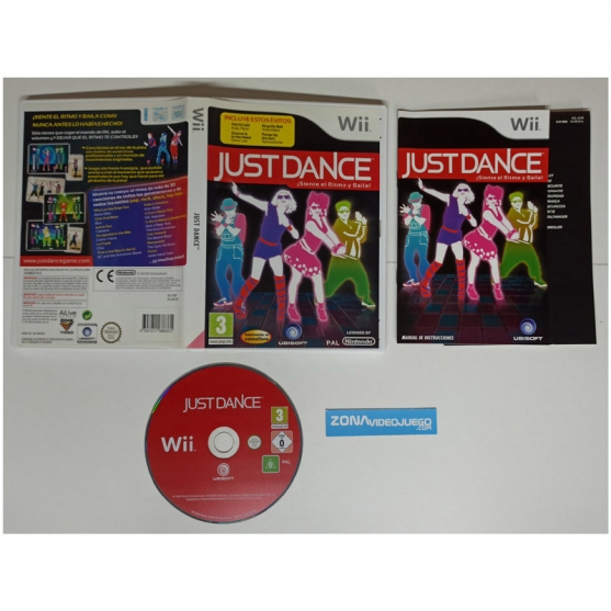 Just Dance, Nintendo Wii. Pal-Esp