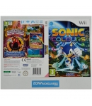 Caratula Sonic Colours, Nintendo Wii, Pal-Esp. SIN JUEGO