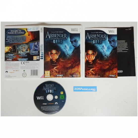 Airbender el Último Guerrerro, Nintendo Wii. Pal-Esp