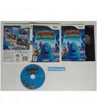 Dreamworks Montruos Contra Alienígenas, Nintendo Wii. Pal-Esp