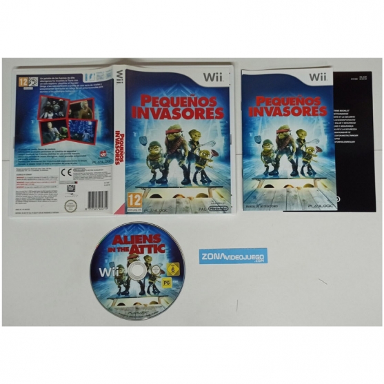 Pequeños Invasores, Nintendo Wii. Pal-Esp