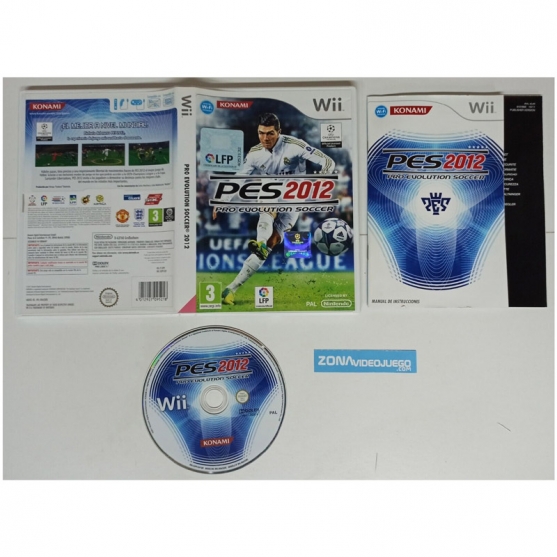 Pes 2012 Pro Evolution Soccer, Nintendo Wii. Pal-Esp