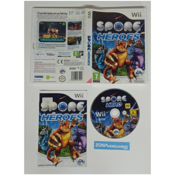 Spore Héroes, Nintendo Wii, Pal-esp