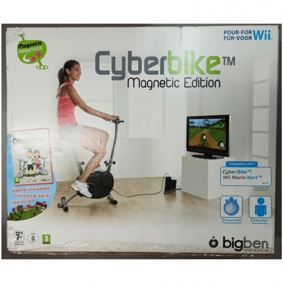 Cyberbike Magnetic Edition, Juego con Bicicleta. Nintendo Wii