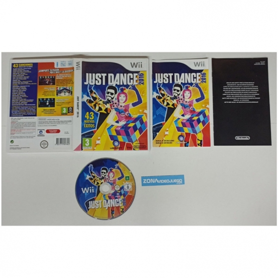 Just Dance 2016, Nintendo Wii, Pal-esp