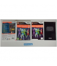 Caja y Manual Just Dance 2, Nintendo Wii, Pal-esp. SIN JUEGO