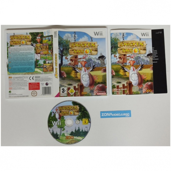 Chicken Shoot, Nintendo Wii, Pal-esp