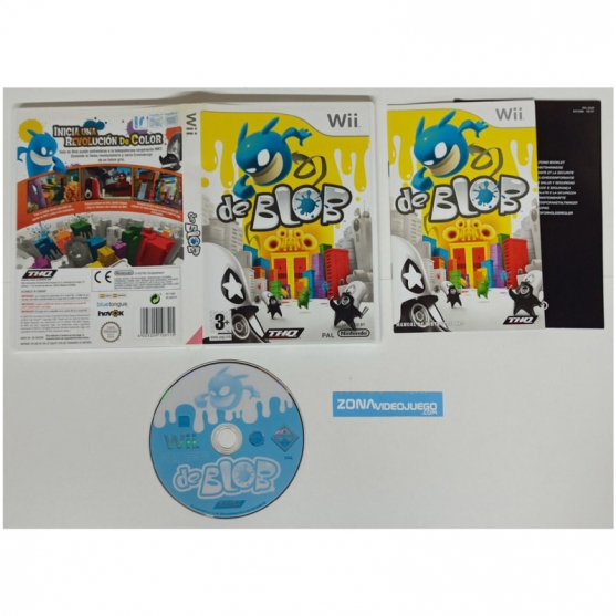 De Blob, Nintendo Wii, Pal-esp