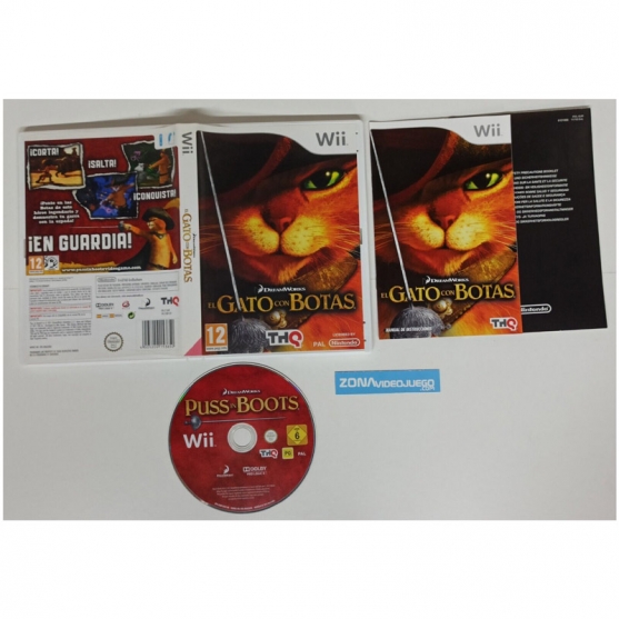 El Gato con Botas, Nintendo Wii, Pal-esp