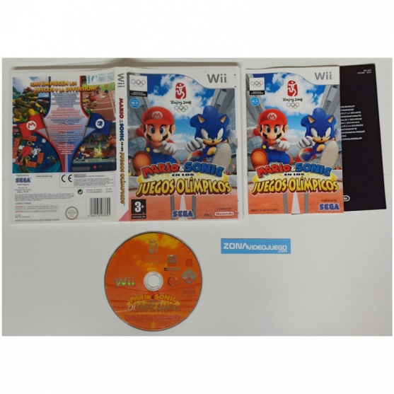 Mario & Sonic en los Juegos Olímpicos, Nintendo Wii, Pal-esp