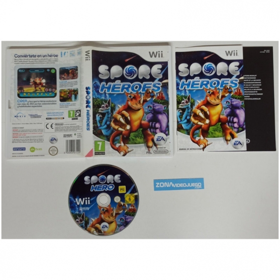 Spore Héroes, Nintendo Wii, Pal-esp