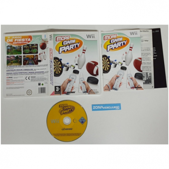 More Game Party, Nintendo Wii, Pal-esp