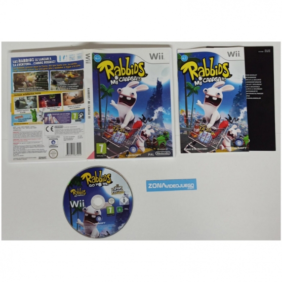 Rabbids Mi Caaasa!!!, Nintendo Wii, Pal-esp