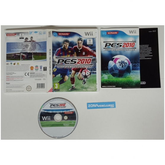 Pes 2010 Pro Evolution Soccer, Nintendo Wii, Pal-esp