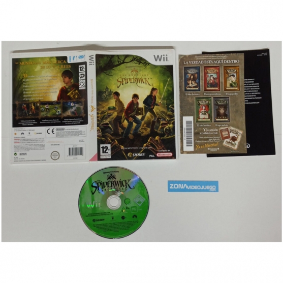 Las Crónicas de Spiderwick, Nintendo Wii, Pal-esp