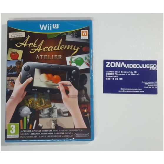 Art Academy atelier, WII U, pal-esp