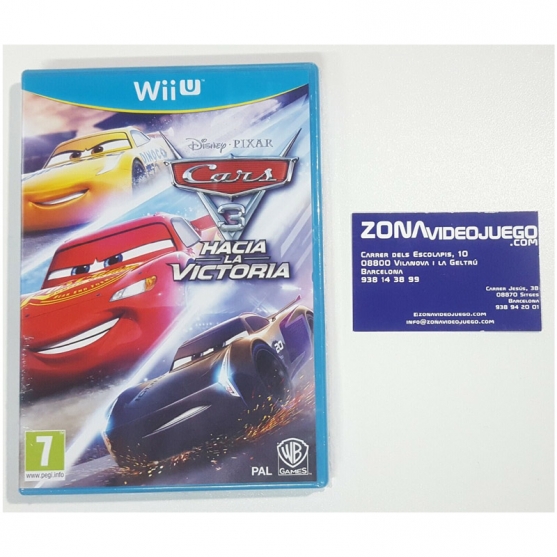 Cars 3 hacia la victoria, WII U, pal-esp