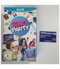 Sing party con micro, WII U, pal-esp