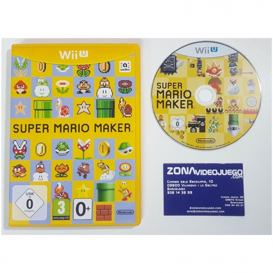 Super Mario Maker, Wii U, Pal-esp